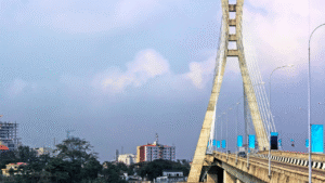 Employer of Record Nigeria – View of Lagos Infrastructure and Bridge Lagos Infrastructure Highlight – Employer of Record Nigeria Image Description: A scenic view of the Lekki-Ikoyi Link Bridge in Lagos, Nigeria, symbolizing strong infrastructure and strategic location. This image represents the operational landscape for companies using Employer of Record Nigeria services to expand into the petroleum and energy sectors. 